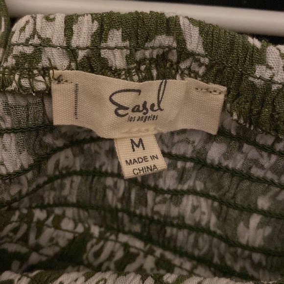 Green and white dress side M - Picture 3 of 3